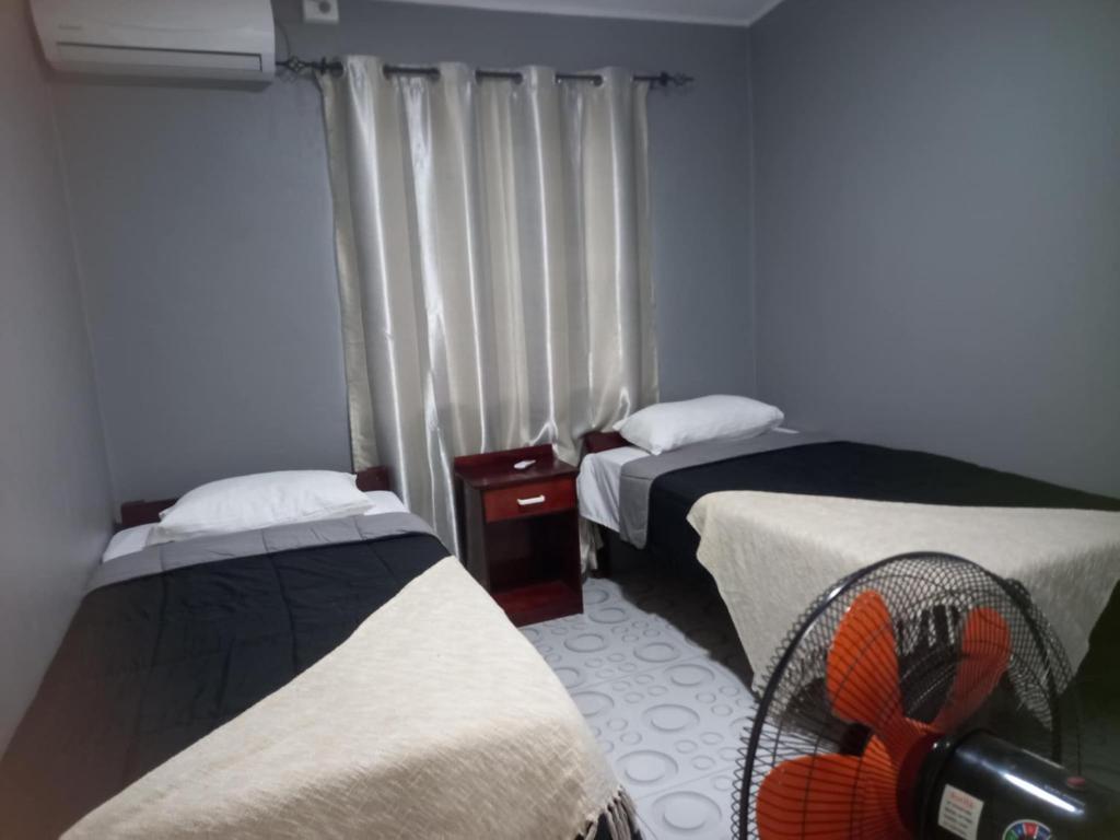Postel nebo postele na pokoji v ubytování Bula house