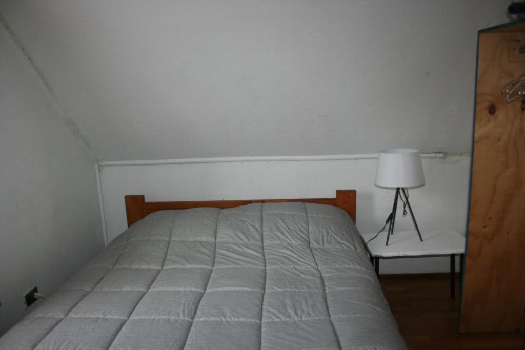Postel nebo postele na pokoji v ubytování Newendo Pucón