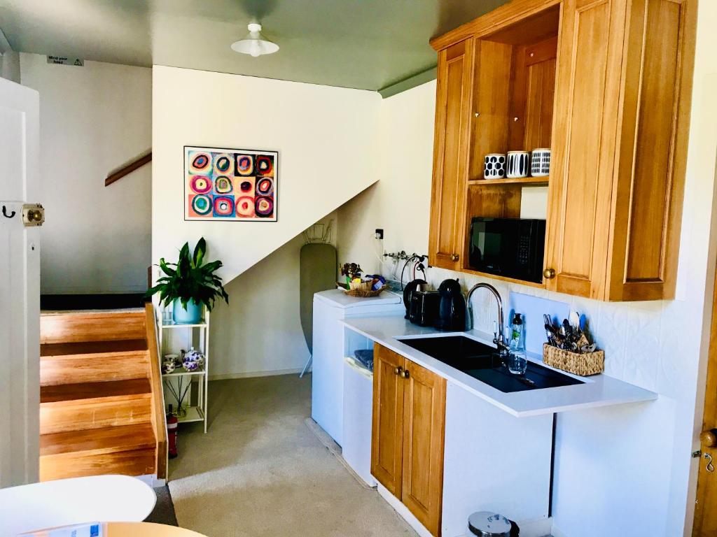 Kuchyň nebo kuchyňský kout v ubytování Loft on Blyth