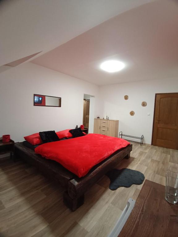 Postel nebo postele na pokoji v ubytování ApaHouse