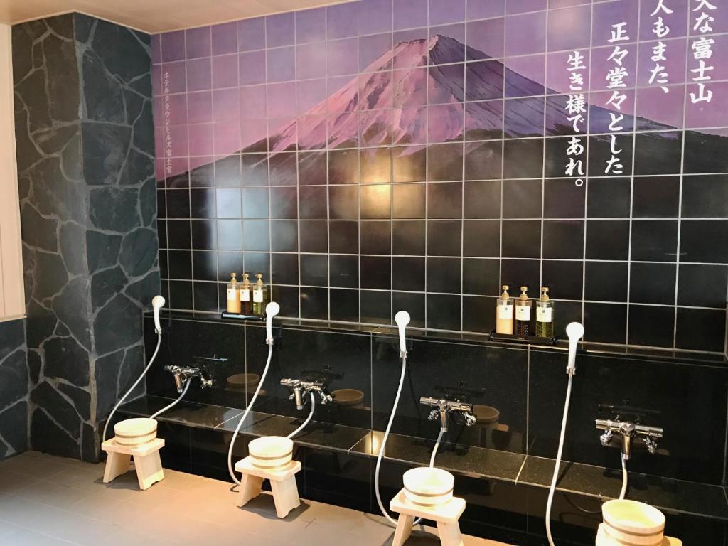 Koupelna v ubytování HOTEL CROWN HILLS FUJINOMIYA