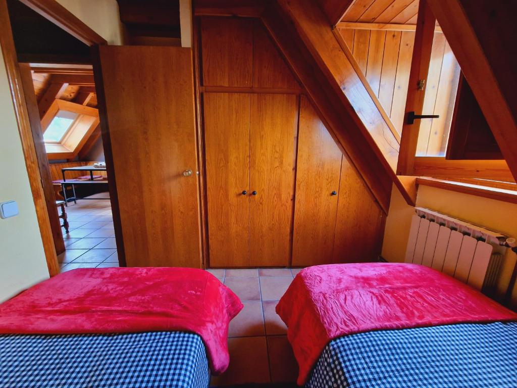 Posteľ alebo postele v izbe v ubytovaní MIRADORES de Apartamentos Rufaste