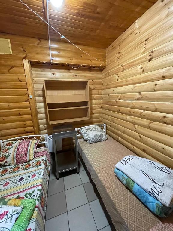 Postel nebo postele na pokoji v ubytování Готель BonRe