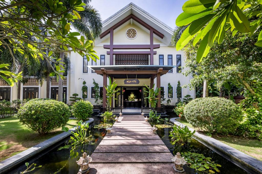Zahrada ubytování Koi Resort & Spa Hoi An
