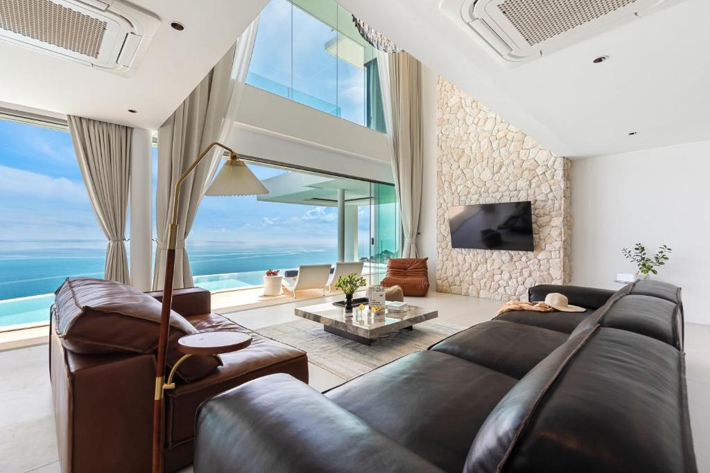Posezení v ubytování Villa The Wave 2 Residence
