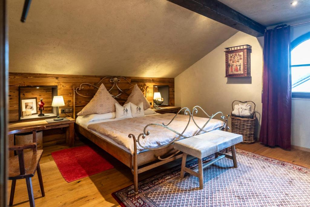 Postel nebo postele na pokoji v ubytování Romantische 5-Sterne- Ferienwohnungen