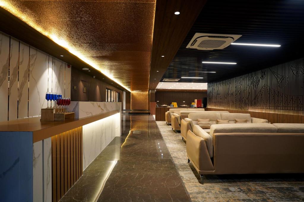 Posezení v ubytování Sarovar Portico Kolkata