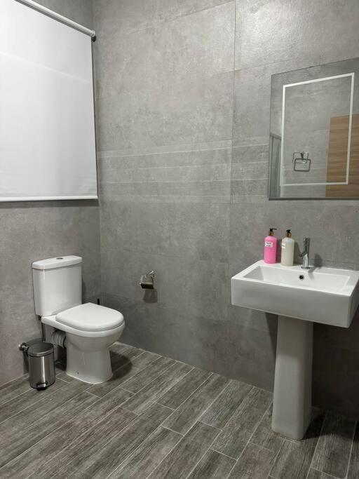 Koupelna v ubytování Amadeo Suites