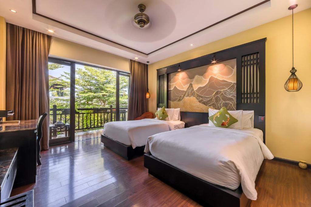 Phòng Superior Giường Đôi/2 Giường Đơn Nhìn Ra Vườn.