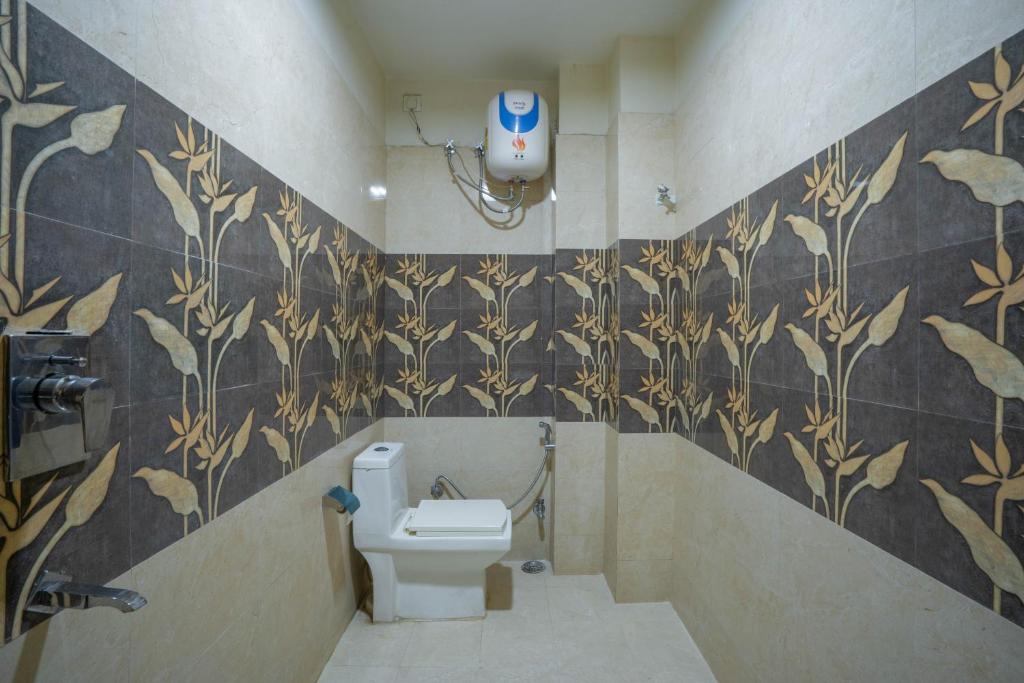 Koupelna v ubytování Hotel Kiaara