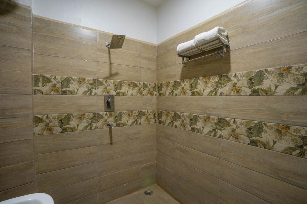Koupelna v ubytování Hotel Kiaara