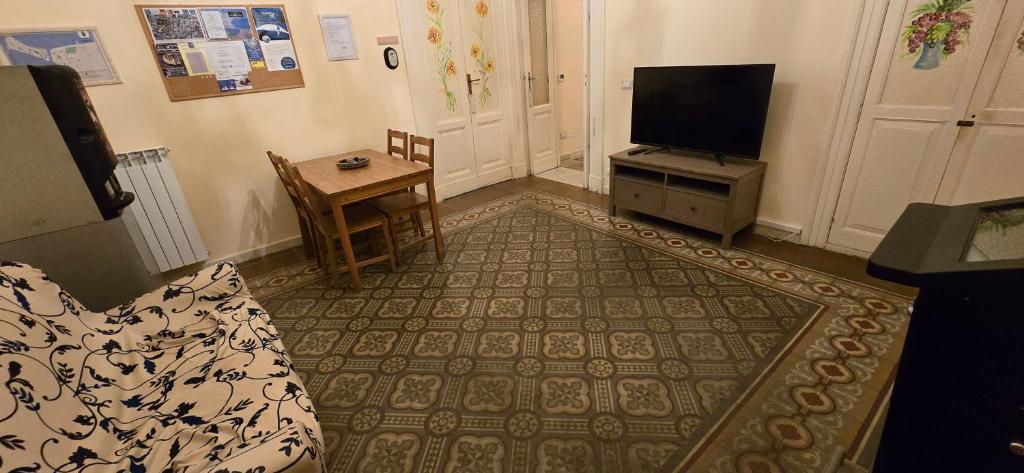 TV a/nebo společenská místnost v ubytování B&B Maricentro