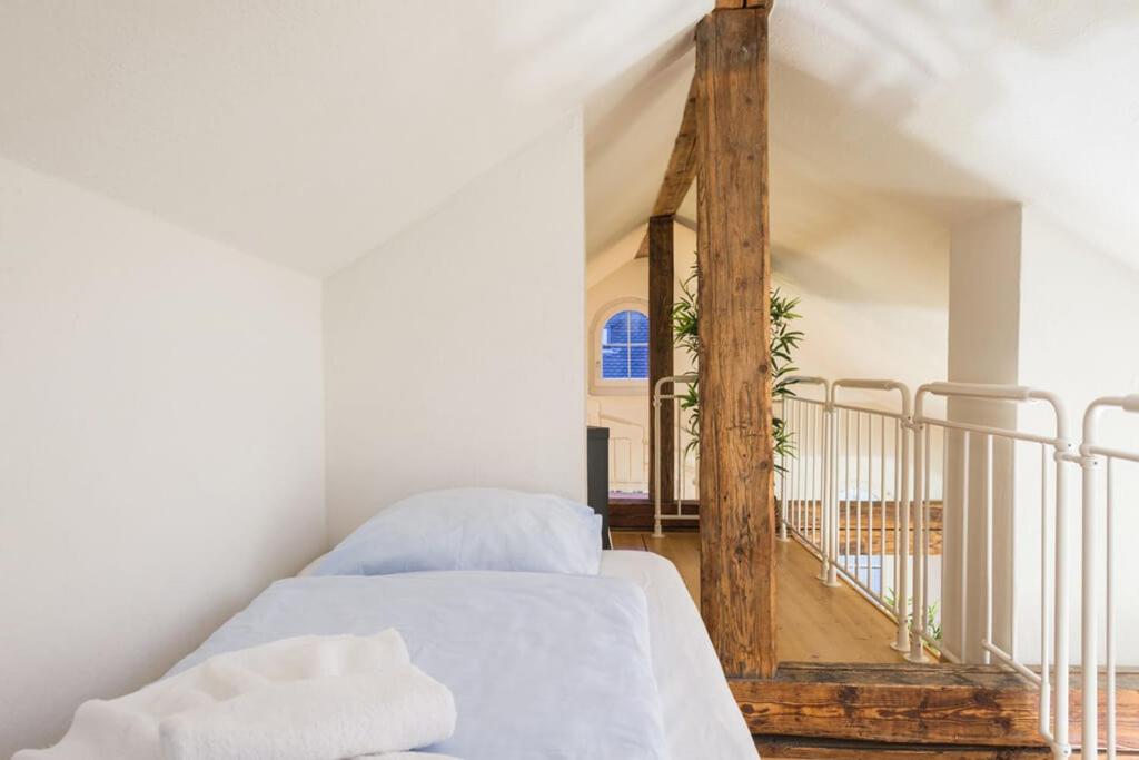 Postel nebo postele na pokoji v ubytování HITrental Zeughausgasse - Apartment