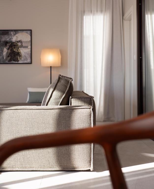 Posezení v ubytování LIV & CO Suites & Villas