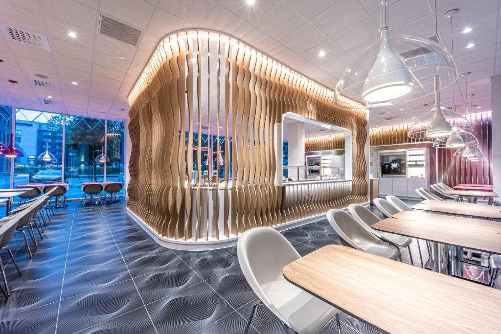 Restaurace v ubytování Prize by Radisson, Antwerp City