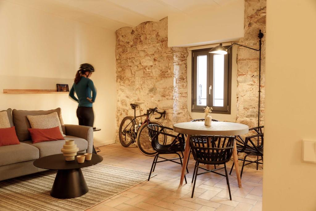 Posezení v ubytování La Comuna by Bon Dia Residences