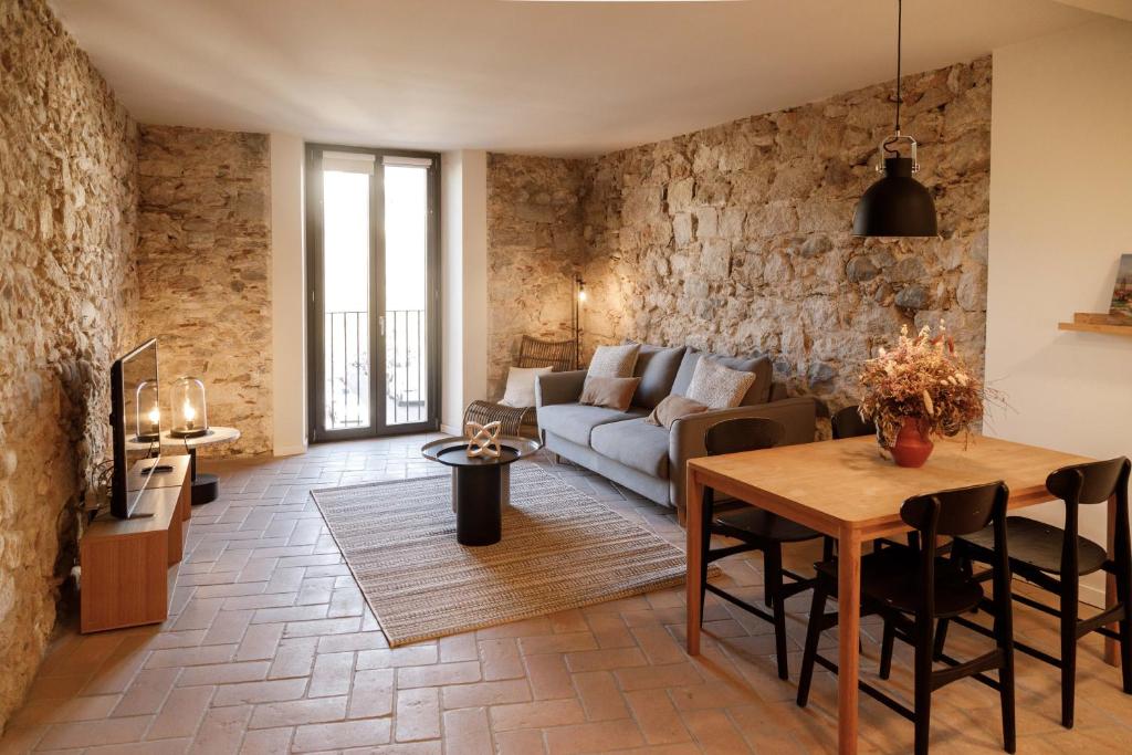 Posezení v ubytování La Comuna by Bon Dia Residences