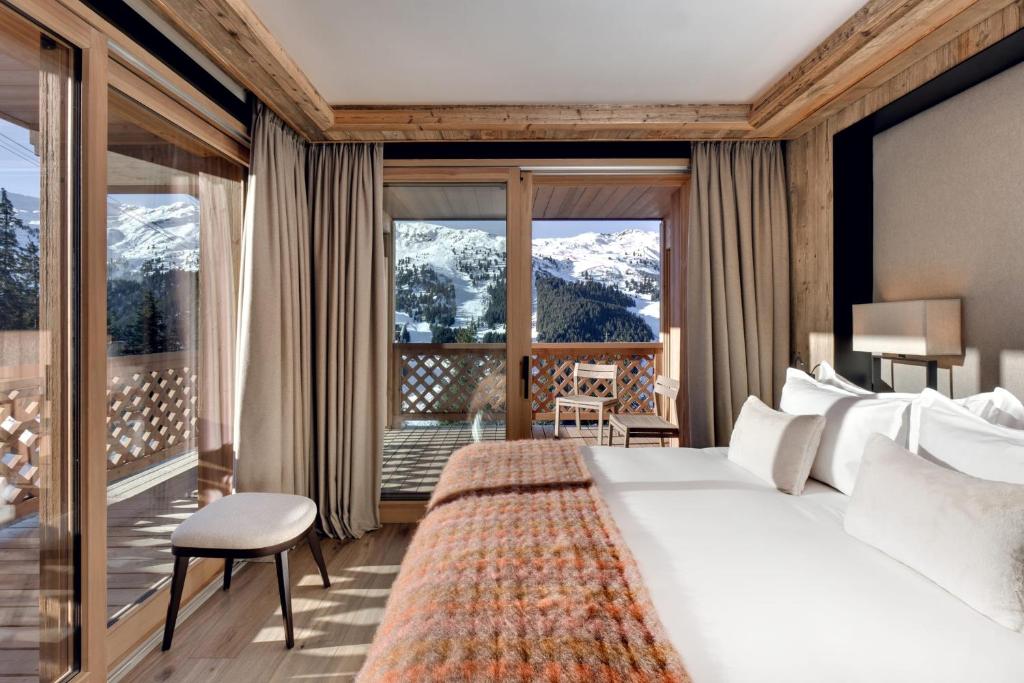 Posezení v ubytování Antarès STELLA 101 - Spacious ski inski out apartment