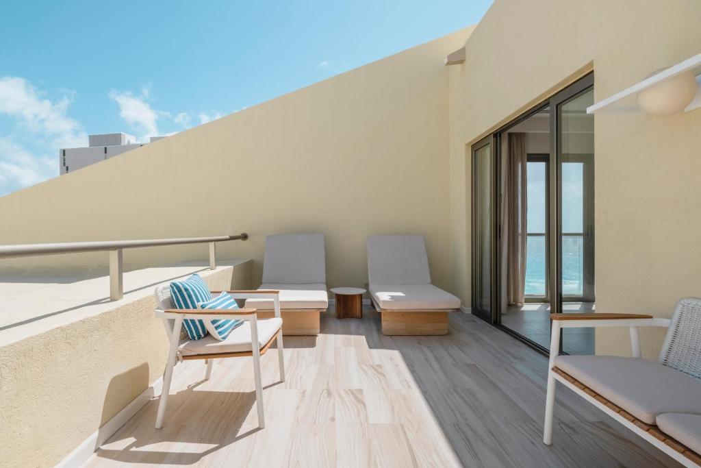 Balkón nebo terasa v ubytování Iberostar Selection Cancún