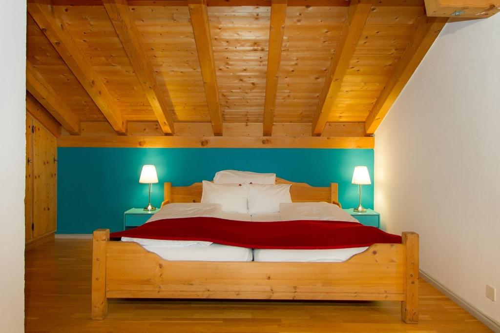 Postel nebo postele na pokoji v ubytování Hotel Veduta