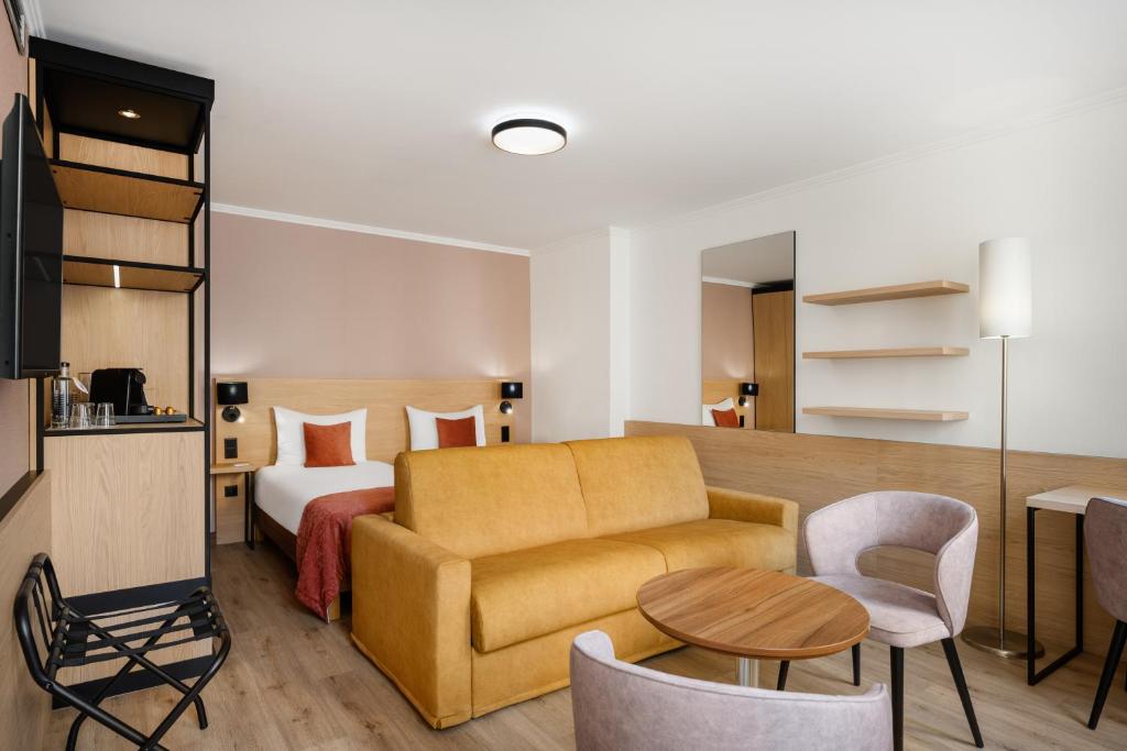 Posezení v ubytování Hotel Bristol Budapest