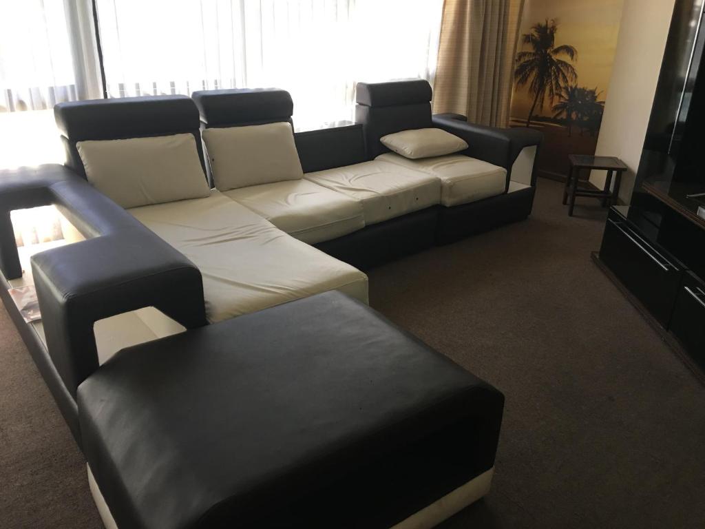 Χώρος καθιστικού στο Zona sur apartamento Calacoto centro 3 dormitorios