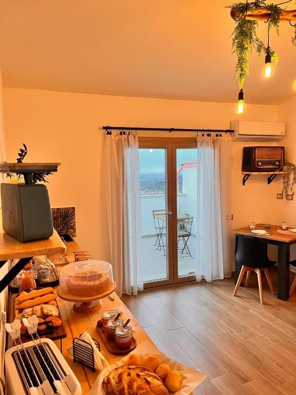 Cucina o angolo cottura di B&B La Panoramica