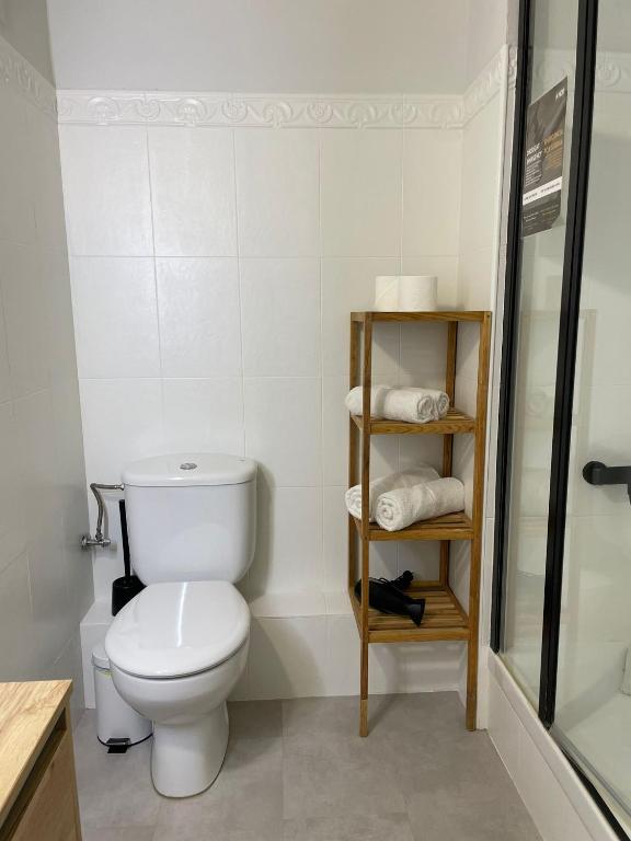Kúpeľňa v ubytovaní Hostal El Ninot