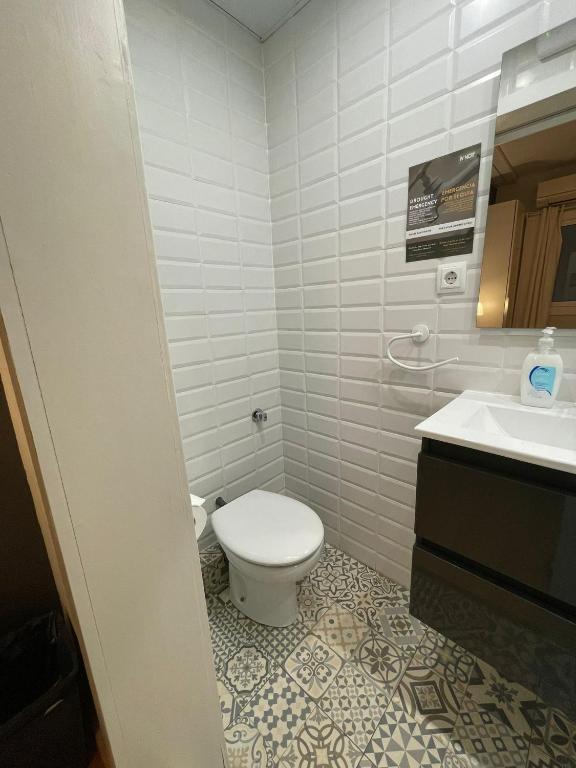Kúpeľňa v ubytovaní Hostal El Ninot