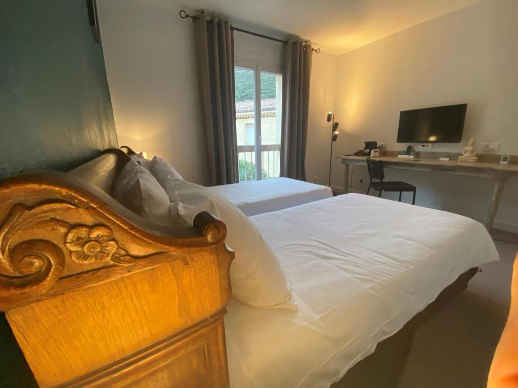 Logis Hôtel Médiéval, Montélimar Nord - Superior Twin Room