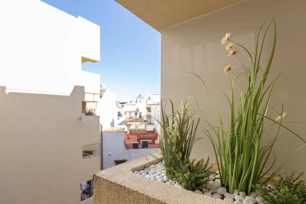 Balkón alebo terasa v ubytovaní Precioso estudio en el centro de Torremolinos