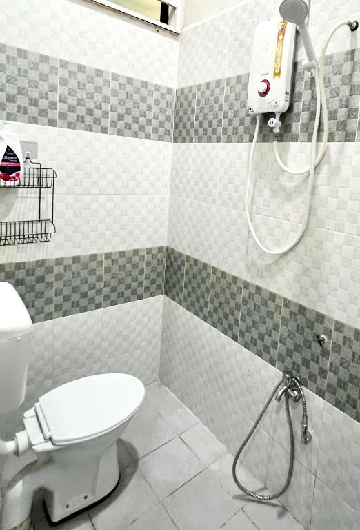 Koupelna v ubytování Sz Homestay
