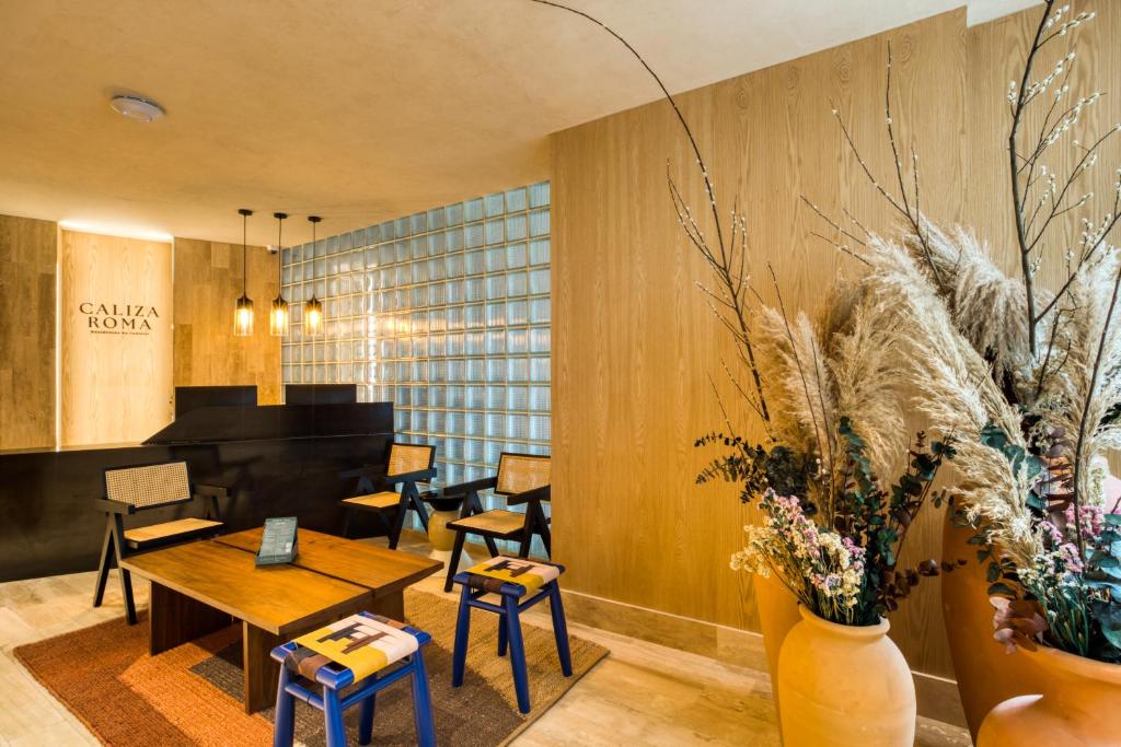 Posezení v ubytování Caliza Roma Residences by Tasman