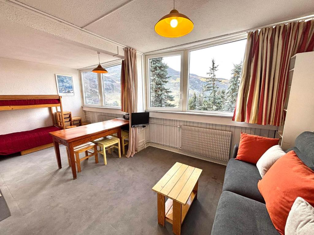 Studio classique 4 pers. aux Menuires, 24m², cosy, sans balcon - FR-1-452-247