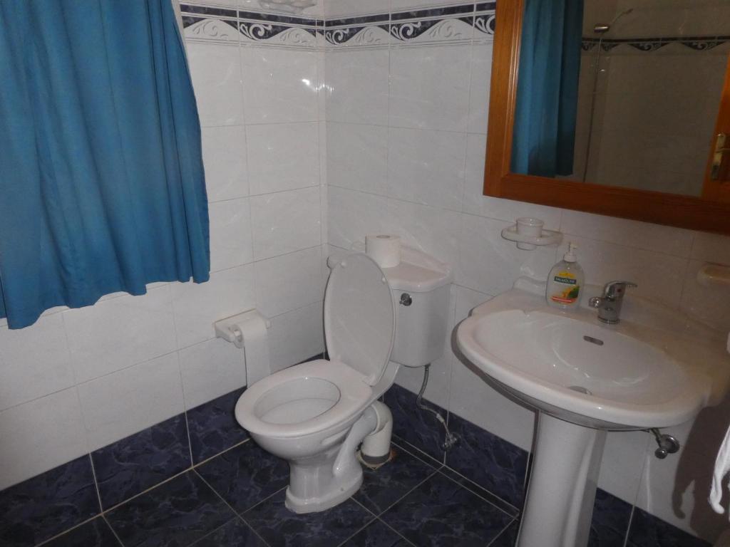 Koupelna v ubytování San Antonio Guesthouse