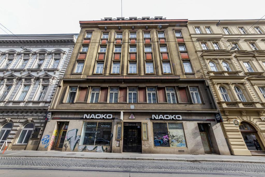 Budova, kde se penzion nachází