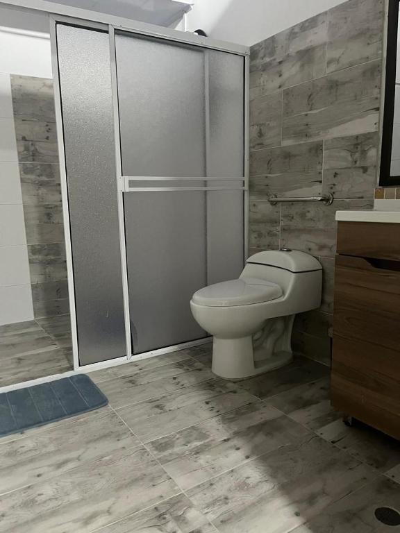 Koupelna v ubytování Casa Hostal los Profes