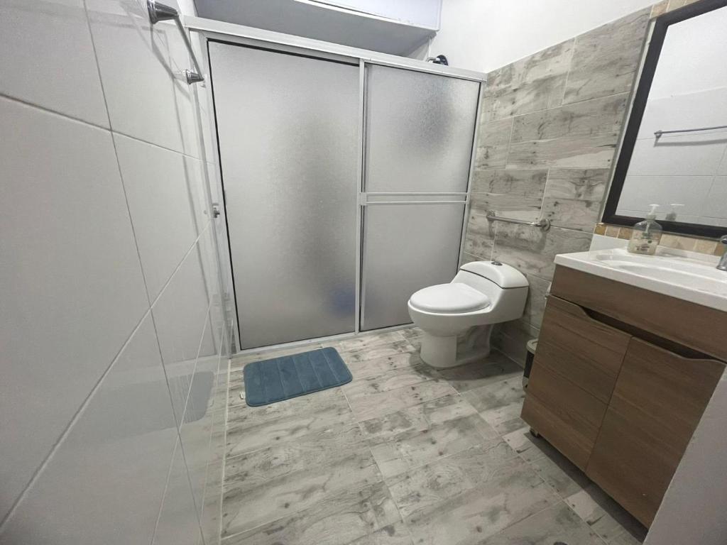 Koupelna v ubytování Casa Hostal los Profes