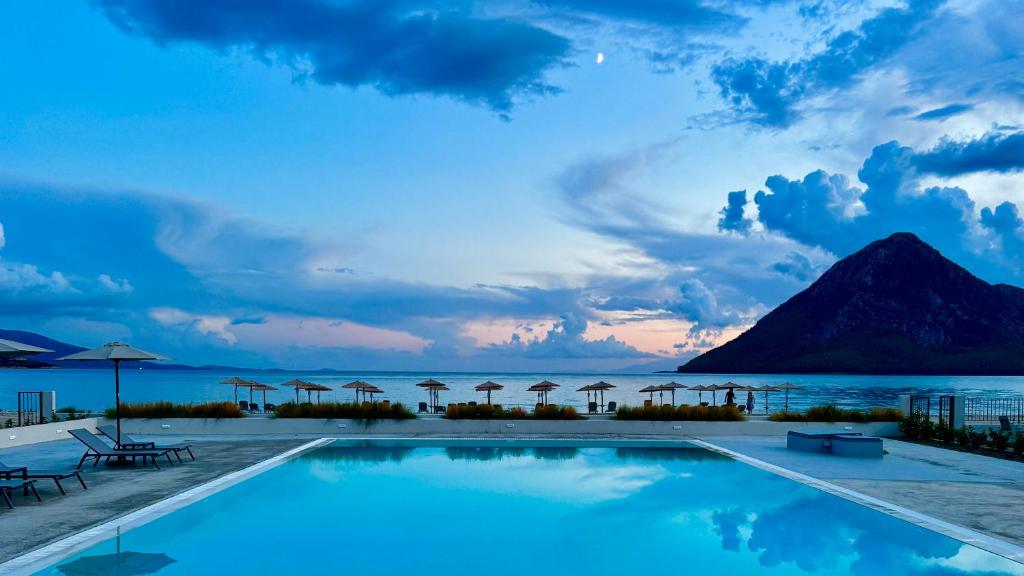 Bazén v ubytování Costa Ionica · Mytikas Seaside Hotel nebo v jeho okolí