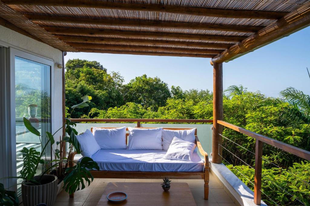 Balkón nebo terasa v ubytování Casa MiMa com vista maravilhosa