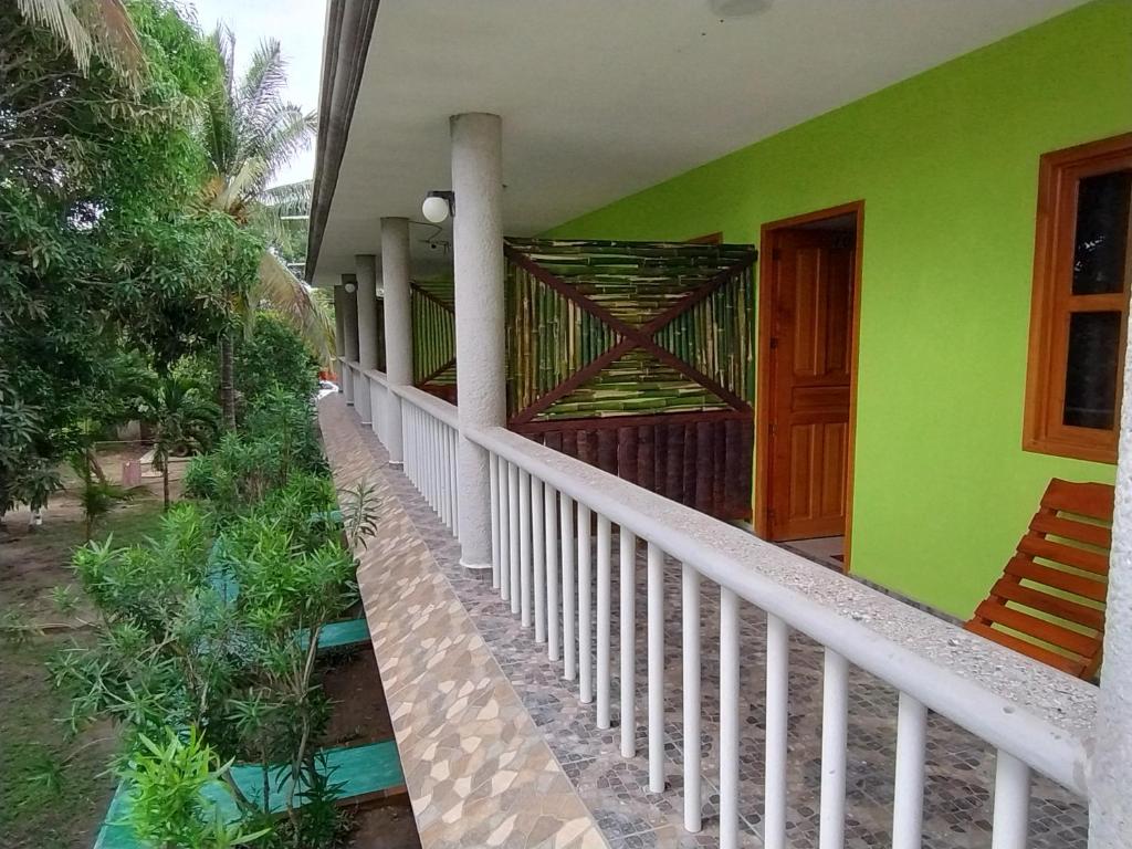 Balkón nebo terasa v ubytování Playa Encantada