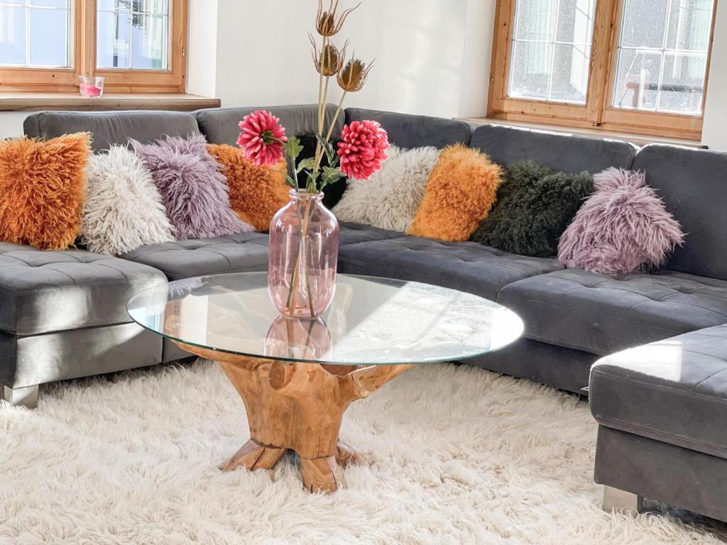 Posezení v ubytování Villa Kitz Kombination