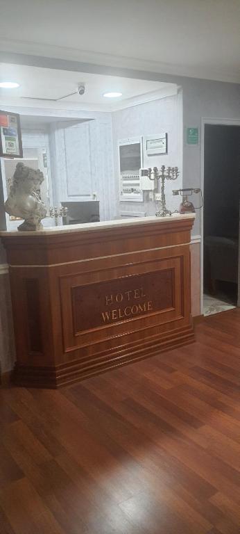 Kuchyň nebo kuchyňský kout v ubytování Sandel Giubileo Hotel