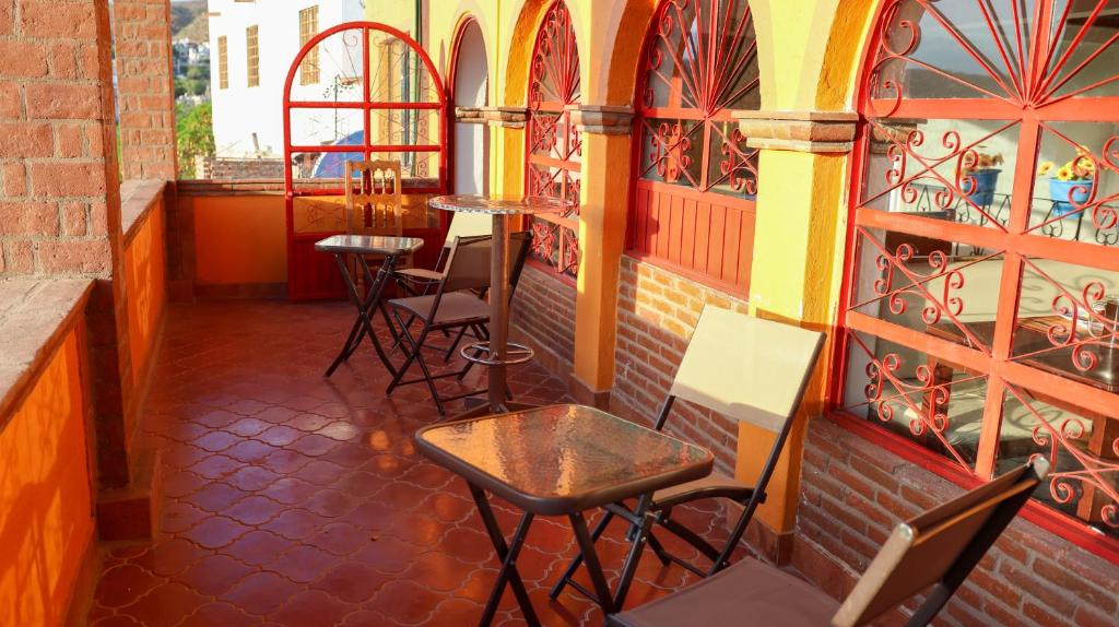 Restaurace v ubytování Posada La Mora - Hospedaje Panoramico