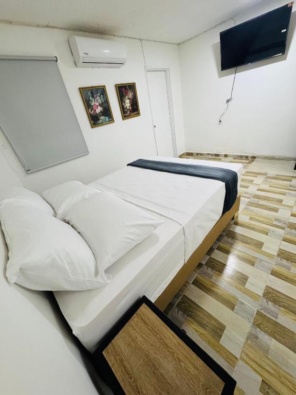 TV a/nebo společenská místnost v ubytování Hotel Estadio 80