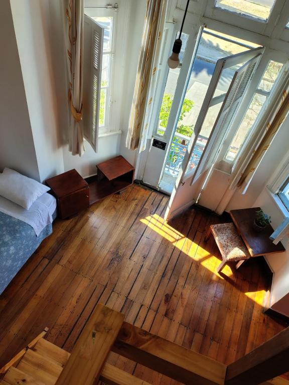 Posezení v ubytování Nómada Eco-Hostal