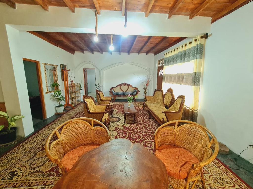 Posezení v ubytování sasru holiday home