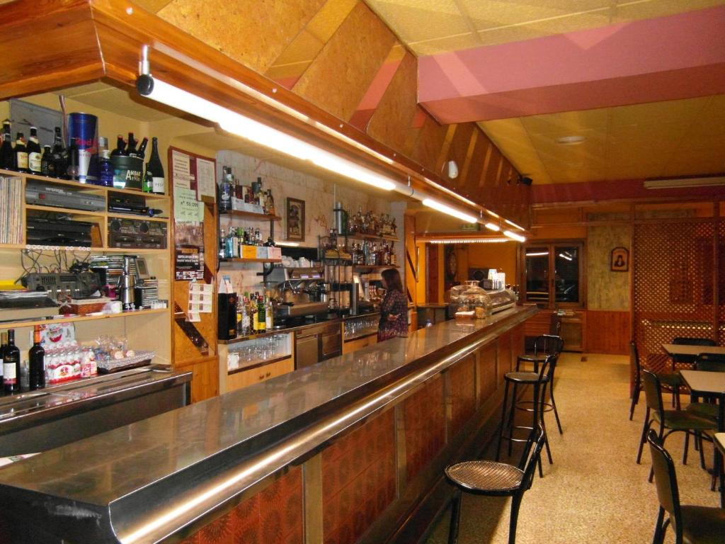 El salón o zona de bar de Hotel Casa Custodio