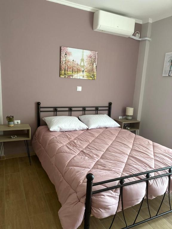 Postel nebo postele na pokoji v ubytování Chris&Chris Luxury apartment