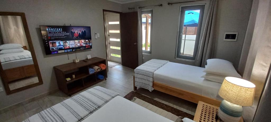 Postel nebo postele na pokoji v ubytování SEMEREL APARTMENT